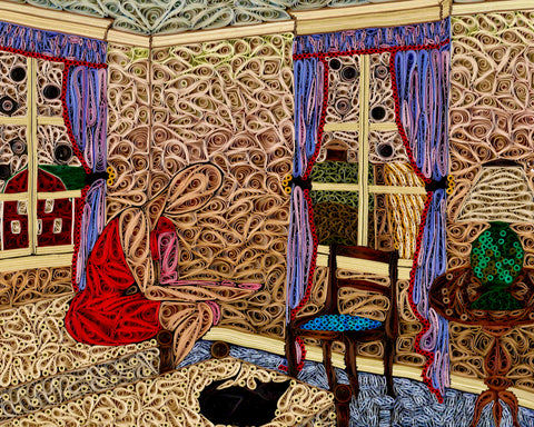 Framed, Matted & Signed Fine Art Print: The Thought of Where 8x10