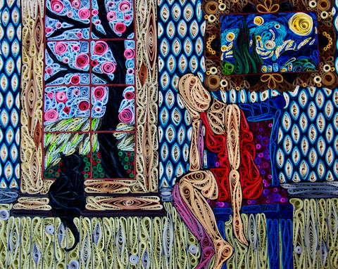 Framed, Matted & Signed Fine Art Print: In the Room 8x10