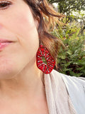 Day 4 Earrings: Quilled Paper Earrings
