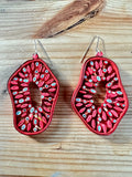Day 4 Earrings: Quilled Paper Earrings