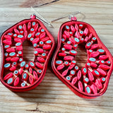 Day 4 Earrings: Quilled Paper Earrings