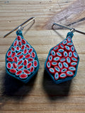 Day 5 Earrings: Quilled Paper Earrings