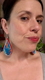 Day 7 Earrings: Quilled Paper Earrings
