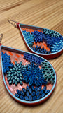 Day 7 Earrings: Quilled Paper Earrings