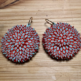 Day 8 Earrings: Quilled Paper Earrings