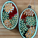Day 10 Earrings: Quilled Paper Earrings