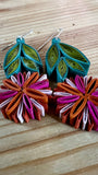 Day 11 Earrings: Quilled Paper Earrings