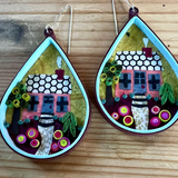 Day 12 Earrings: Quilled Paper Earrings
