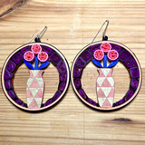 Day 16 Earrings: Quilled Paper Earrings