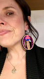 Day 16 Earrings: Quilled Paper Earrings