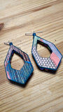 Day 17 Earrings: Quilled Paper Earrings