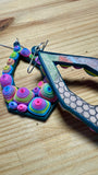 Day 17 Earrings: Quilled Paper Earrings