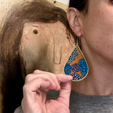 Day 19 Earrings: Quilled Paper Earrings