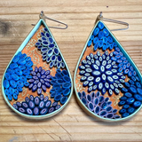 Day 19 Earrings: Quilled Paper Earrings
