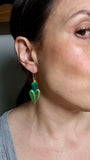Day 27 Earrings: Quilled Paper Earrings